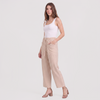 Pantalón cintura elástica bolsas frontales