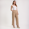 Pantalón sastre beige