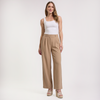 Pantalón sastre beige