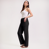 Pantalón cintura elástica bolsas laterales