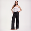 Pantalón cintura elástica bolsas laterales