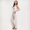 Pantalón cintura elástica con bolsas