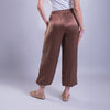 Pantalón jogger satinado