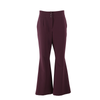 Pantalón acampanado berenjena.