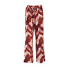 Pantalón con estampado terracota