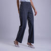 Pantalón de cuadros con corte recto