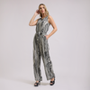 Jumpsuit estampado geométrico