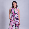 Jumpsuit de estampado floral