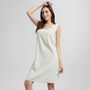 Vestido midi de lino