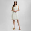 Vestido midi de lino