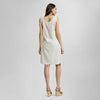 Vestido midi de lino