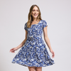 Vestido escote cuadrado