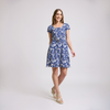 Vestido escote cuadrado