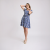Vestido escote cuadrado