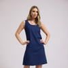 Vestido de lino sin manga