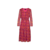 Vestido midi bugambilia