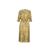 Vestido estampado cálido