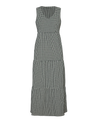 Vestido corte imperio con cuello en V
