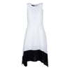 Vestido midi asimétrico