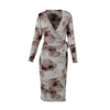 Vestido con estampado botánico