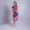 Vestido con estampado cálido
