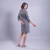 Vestido con estampado geométrico