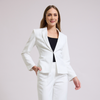 Blazer con solapa muesca