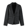 Blazer con estampado de pata de gallo
