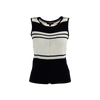 Top con cuello redondo Knit