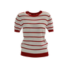 Camiseta de cuello redondo y manga corta