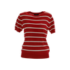 Camiseta de cuello redondo y manga corta