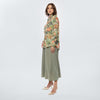 Camisa Oversize floreada