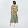 Camisa Oversize floreada