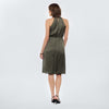 Vestido con drapeado