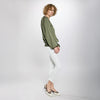 Blusa holgada satinada
