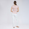 Blusa de cuello scoop con cut-out