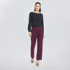 Pantalón Burgundy Bliss