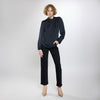 Blusa con pliegue