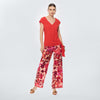 Blusa fluida texturizada