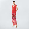 Blusa fluida texturizada