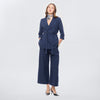 Blazer oversize con cinturón