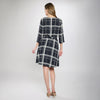 Vestido midi con cinturon
