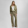Blazer desestructurado con holanes