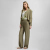 Blazer desestructurado con holanes