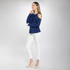 Blusa cold shoulder