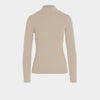 Top cuello medio
