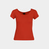 Top cuello redondo manga corta